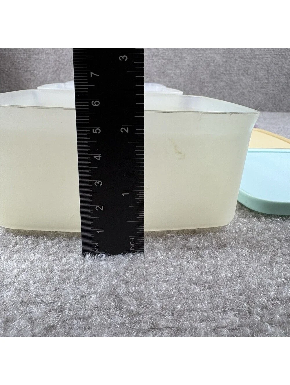 Lot of 3 Vtg Tupperware Pastel Freezer Containers with Lids 311 Storage Organize